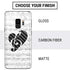 BW Musical Notes Galaxy S9 Skin